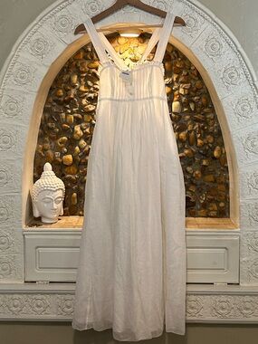 J. Crew White Sundress